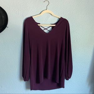 Express top - open back